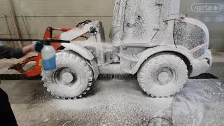 Foam Cannon Tractor Wash with Blue Diamond [upl. by Corbett]