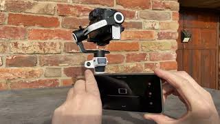 Moza AirCross S gimbal mimic control [upl. by Ienttirb510]