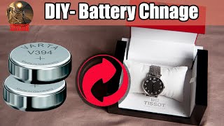 DIY How To Replace Change Watch Battery  Tissot [upl. by Roy906]