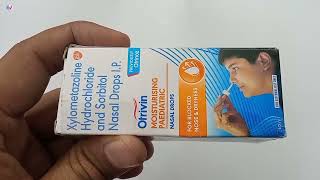 Otrivin Moisturising Paediatric Nasal Drops  xylometazoline Hydrochloride and Sorbitol Nasal drops [upl. by Darreg301]