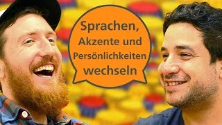 Sprachen Akzente und Persönlichkeiten wechseln [upl. by Edee]