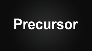 Precursor Meaning in Urdu  How to Pronounce Precursor  Precursor Meaning in Hindi [upl. by Arfihs]