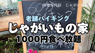 じゃがいもの家 西条市 丹原 1000円 食べ放題 バイキング ビュッフェ [upl. by Lashond60]