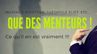 Maxence Rigottier Théophile Eliet etc TOUS DES MENTEURS [upl. by Najar666]