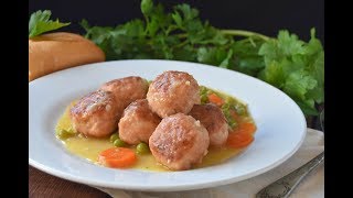 albóndigas de pollo caseras [upl. by Ennairrek469]