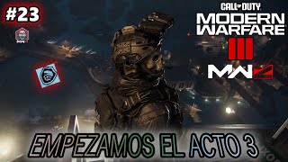 MW3 ZOMBIES 23  Empezamos el ACTO 3 con VERIFICACIÓN EN DOS PASOS  Gameplay cooperativo español [upl. by Nnahtebazile586]