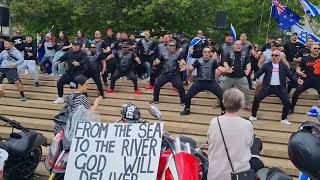 The Maori of New Zealand show support to Israel with the famous Haka dance [upl. by Ettennat99]