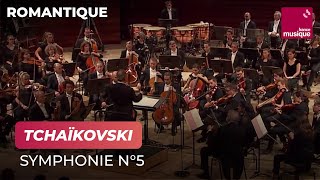 Tchaïkovski  Symphonie n°5 Orchestre national de France  Emmanuel Krivine [upl. by Teleya]