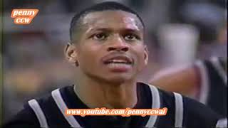 Allen Iverson LAST college game GTown vs Marcus Camby the UMass DUNK over Camby [upl. by Loginov]