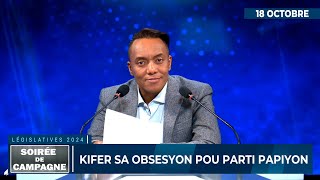 « Soirée de Campagne »  kifer sa obsesyon pou parti papiyon [upl. by Leboff659]