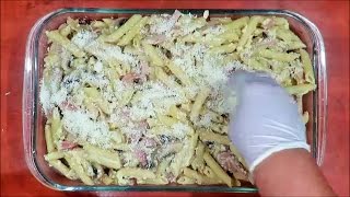 How to make Penne Carbonara 9 ingredients [upl. by Suilienroc]