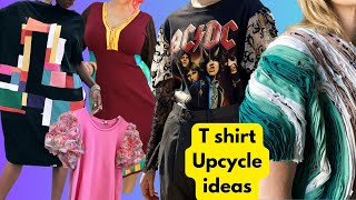 3 of the best Tshirt Upcycling designers Tshirt upcycling ideas [upl. by Bergquist]