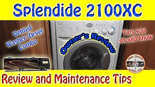 Splendide 2100XC  Review and Maintenance Tips  Lint Removal [upl. by Arak]