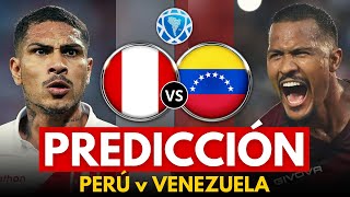 PERÚ vs VENEZUELA • Eliminatorias Sudamericanas al Mundial 2026 • Predicción y Pronóstico 2023 [upl. by Ayikur]