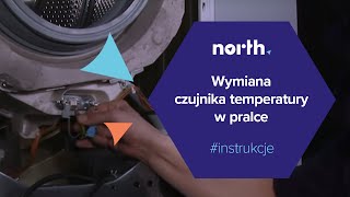 Czujnik temperatury w pralce  wymiana naprawa Części zamienne do AGD i RTV  Northpl [upl. by Artenek]