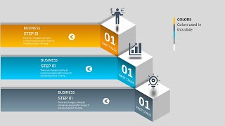 Making animated infographics in PowerPoint [upl. by Atirma455]