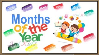 Months of the Year  Months Name  Twelve Months  January February  How many months in a Year [upl. by Ykcir]