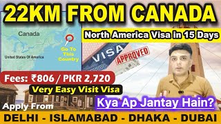 North America Country VISA in 15 Days  Saint Pierre and Miquelon Visa from Pakistan India UAE [upl. by Marco798]