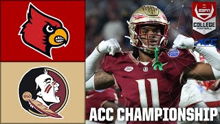 ACC Championship Louisville Cardinals vs Florida State Seminoles  Full Game Highlights [upl. by Tipton]