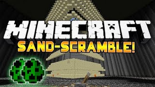 NEW Minecraft MiniGame SandScramble 1 wJerome Antvenom amp Bashur [upl. by Kariv287]