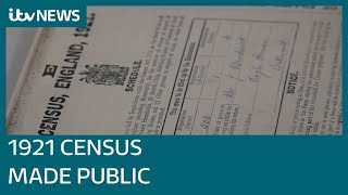 Census 1921 Snapshot of how Britain lived 100 years ago revealed  ITV News [upl. by Nidnal]