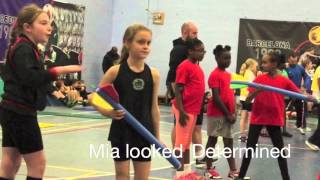 Willenhall Sportshall Athletics Round 1 2015 [upl. by Hamal]