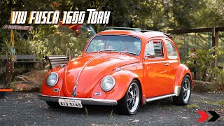 IMPECÁVEL 🇧🇷🇩🇪 VW FUSCA 1600 COM RAGTOP [upl. by Ahsinev774]