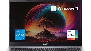 Acer Aspire i3 12 Generation 8GB512 SSD Windows 11 Home A31559 Notebook unboxing acer laptop [upl. by Flossy]