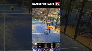 OLEA y uno de los mejores puntos de los CUARTOS AJPP500 SANREMOPADELTV PADEL highlights [upl. by Aneele]