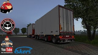 ETS2 v133 Ekeri Tandem Trailers ADDON v202 Best Class Trailer [upl. by Bobette]