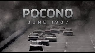 1987 Miller High Life 500 from Pocono Raceway  NASCAR Classic Full Race Replay [upl. by Aynosal]