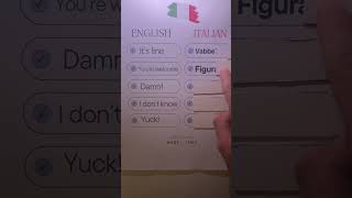 Learn Italian with me🇮🇹📚 learnitalian [upl. by Aramat901]