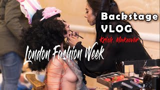 London Fashion week backstage Vlog  Pierre Garroudi  Makeup artist [upl. by Bultman]