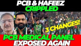 PCB amp Hafeez CRIPPLED  Medical Panel EXPOSED again  3 changes in PAK vs NZ 3rd T20I [upl. by Ellersick]