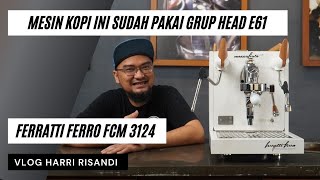 MESIN KOPI FERRATTI FERRO FCM 3124 MOZZAFIATO DENGAN GRUPHEAD E61 [upl. by Lawton]