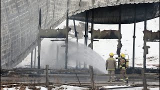 Calabogie Peaks ski resort temporarily closed after pump house fire [upl. by Collette]