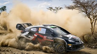 Toyota Yaris WRC Rally Kenya 2024  MAX ATTACK amp FLAT OUT [upl. by Lasala]