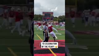 Incarnate Word WR with a TD Celebration weve NEVER Seen Before😮 [upl. by Aikenahs517]