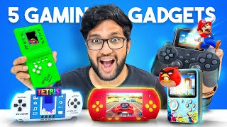 5 GAMING GADGETS BOUGHT ONLINE FOR FUN [upl. by Wampler368]