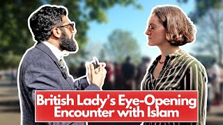 Posh British Lady Talks Islam Smile2jannah Speakers Corner [upl. by Becket941]