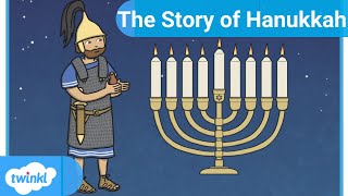 The Story of Hanukkah  For Kids [upl. by Llemmart]