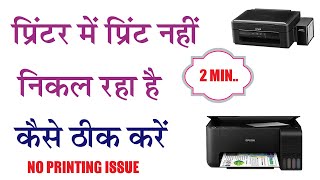 Printer Print Nahi De Raha Hai  Printer Se Print Nahi Nikal Raha Hai [upl. by Vivl]