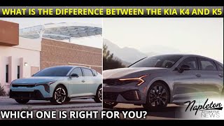 What is the difference between Kia K4 and K5 [upl. by Heidie]