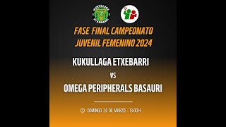 Kukullaga Etxebarri vs Omega Peripherals Basauri [upl. by Ballard]