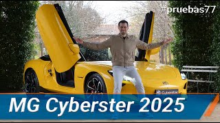 MG Cyberster 2025  El descapotable de más de 500 CV más barato del mercado es eléctrico  km77com [upl. by Aneev]