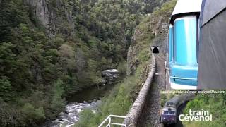 Train touristique Gorges de l Allier  Monistrol dAllier  Alleyras [upl. by Gusba]