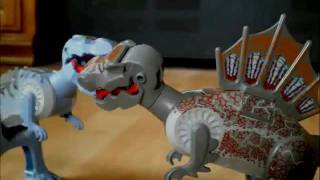 Lego  T Rex vs Spino [upl. by Dylana]