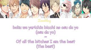 Yarichin ☆ Bitch Club Touch You Opening Full ENG SUB  Romaji ヤリチン☆ビッチ部 [upl. by Winebaum]