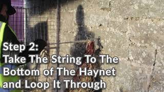 How To Tie A Hay Net [upl. by Maren]