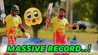 Zimbabwe Make New Record in T20 Cricket history 344 Runs 20 Over  sikandar raza 133 😡🥵 [upl. by Ingunna]